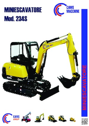 मिनी एक्सकेवेटर Cams 234S