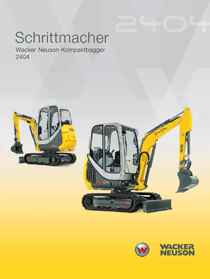मिनी एक्सकेवेटर Wacker Neuson 2404