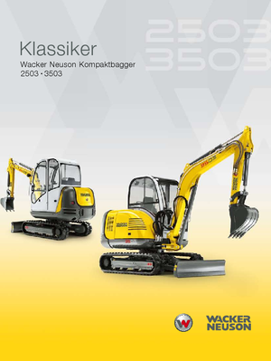 मिनी एक्सकेवेटर Wacker Neuson 3503