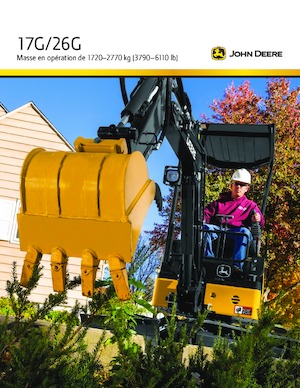मिनी एक्सकेवेटर John Deere Construction 30G