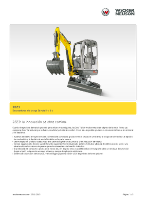 मिनी एक्सकेवेटर Neuson 28 Z 3