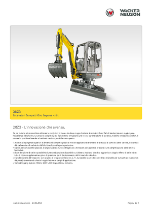मिनी एक्सकेवेटर Neuson 28 Z 3