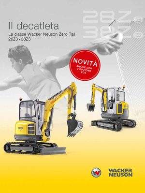 मिनी एक्सकेवेटर Wacker Neuson 28 Z 3
