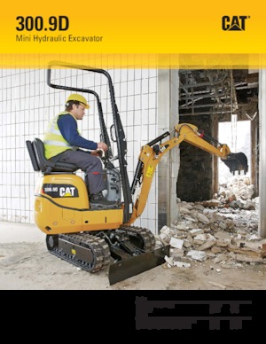मिनी एक्सकेवेटर Caterpillar 300.9D