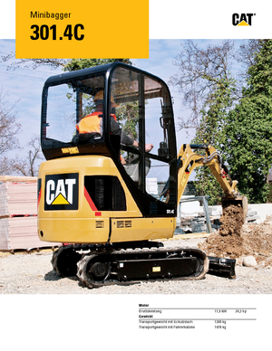 मिनी एक्सकेवेटर Caterpillar 301.4C