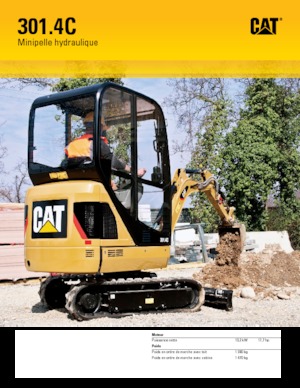 मिनी एक्सकेवेटर Caterpillar 301.4C