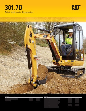 मिनी एक्सकेवेटर Caterpillar 301.7D