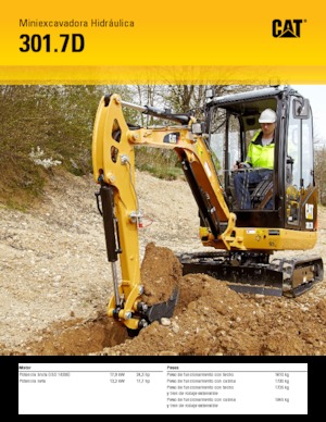 मिनी एक्सकेवेटर Caterpillar 301.7D