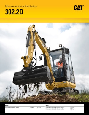 मिनी एक्सकेवेटर Caterpillar 302.2D