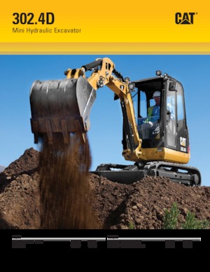मिनी एक्सकेवेटर Caterpillar 302.4D