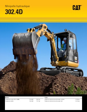 मिनी एक्सकेवेटर Caterpillar 302.4D