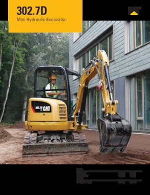 मिनी एक्सकेवेटर Caterpillar 302.7D