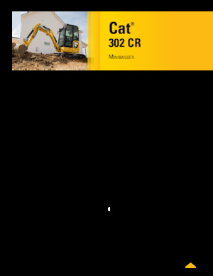 मिनी एक्सकेवेटर Caterpillar 302 CR