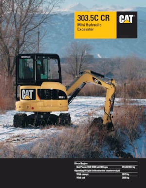 मिनी एक्सकेवेटर Caterpillar 303.5C CR
