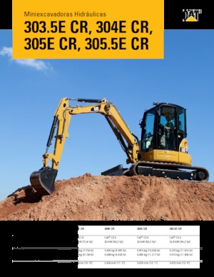 मिनी एक्सकेवेटर Caterpillar 303.5E CR
