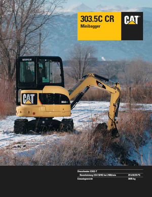 मिनी एक्सकेवेटर Caterpillar 303C CR