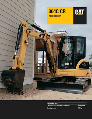 मिनी एक्सकेवेटर Caterpillar 304C CR