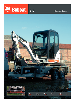 मिनी एक्सकेवेटर Bobcat 319 K