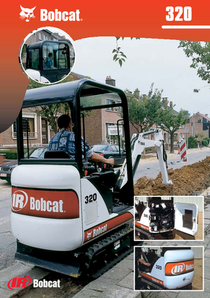 मिनी एक्सकेवेटर Bobcat 320 D