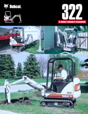 मिनी एक्सकेवेटर Bobcat 322 D