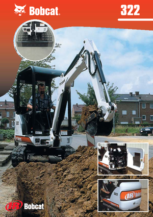 मिनी एक्सकेवेटर Bobcat 322 D