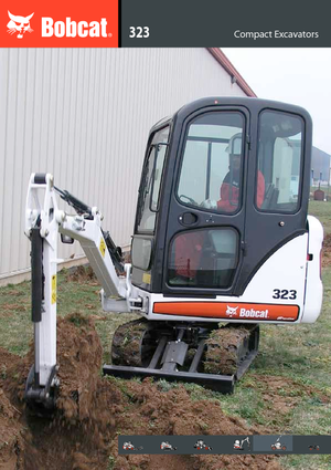 मिनी एक्सकेवेटर Bobcat 323 J
