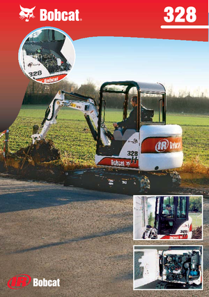 मिनी एक्सकेवेटर Bobcat 328 D