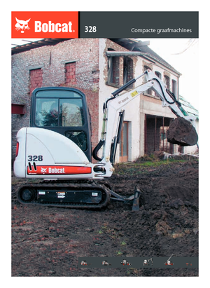 मिनी एक्सकेवेटर Bobcat 328 G
