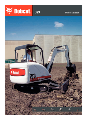 मिनी एक्सकेवेटर Bobcat 329