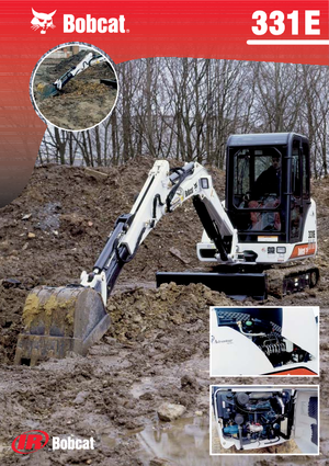 मिनी एक्सकेवेटर Bobcat 331 E D