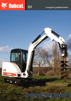 मिनी एक्सकेवेटर Bobcat 331 G