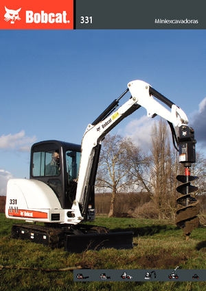 मिनी एक्सकेवेटर Bobcat 331 G