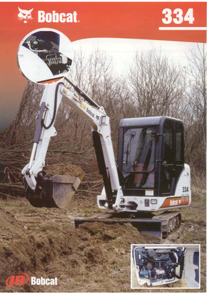मिनी एक्सकेवेटर Bobcat 334 D