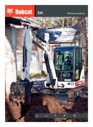 मिनी एक्सकेवेटर Bobcat 334 G