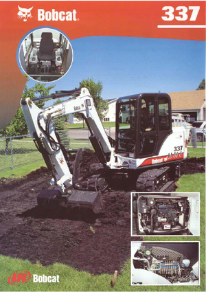 मिनी एक्सकेवेटर Bobcat 337 D