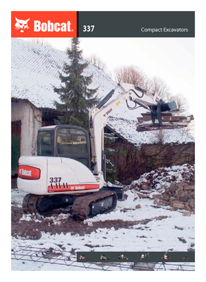 मिनी एक्सकेवेटर Bobcat 337 G