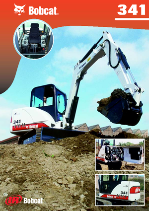 मिनी एक्सकेवेटर Bobcat 341 D
