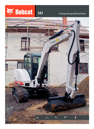 मिनी एक्सकेवेटर Bobcat 341 G