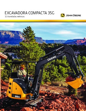 मिनी एक्सकेवेटर John Deere Construction 35G
