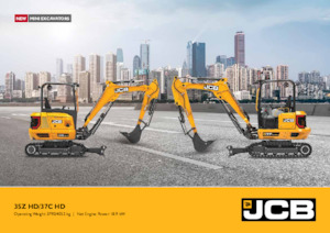मिनी एक्सकेवेटर JCB 37C HD