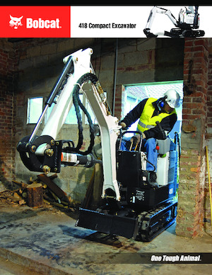 मिनी एक्सकेवेटर Bobcat 418