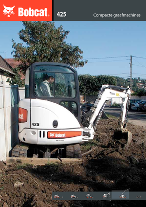 मिनी एक्सकेवेटर Bobcat 425