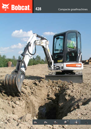 मिनी एक्सकेवेटर Bobcat 428