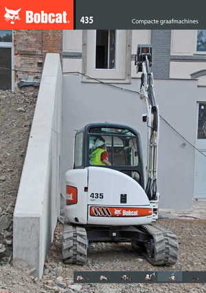 मिनी एक्सकेवेटर Bobcat 435