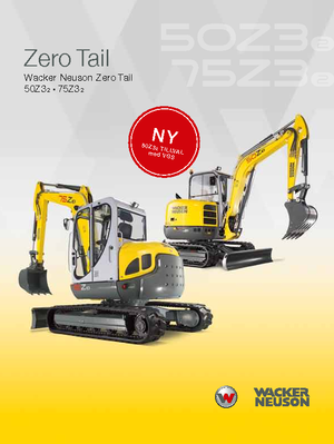 मिनी एक्सकेवेटर Neuson 50Z 3