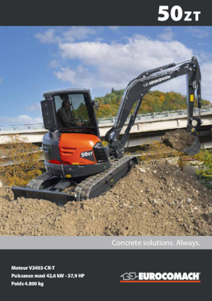 मिनी एक्सकेवेटर Eurocomach 50 ZT