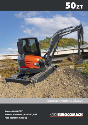 मिनी एक्सकेवेटर Eurocomach 50 ZT