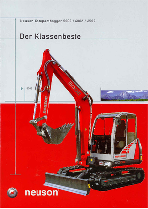मिनी एक्सकेवेटर Neuson 6002