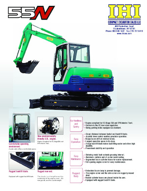 मिनी एक्सकेवेटर IHI 55N-3