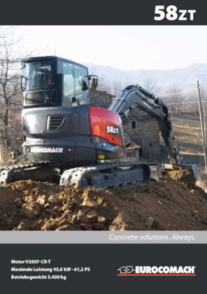 मिनी एक्सकेवेटर Eurocomach 58 ZT